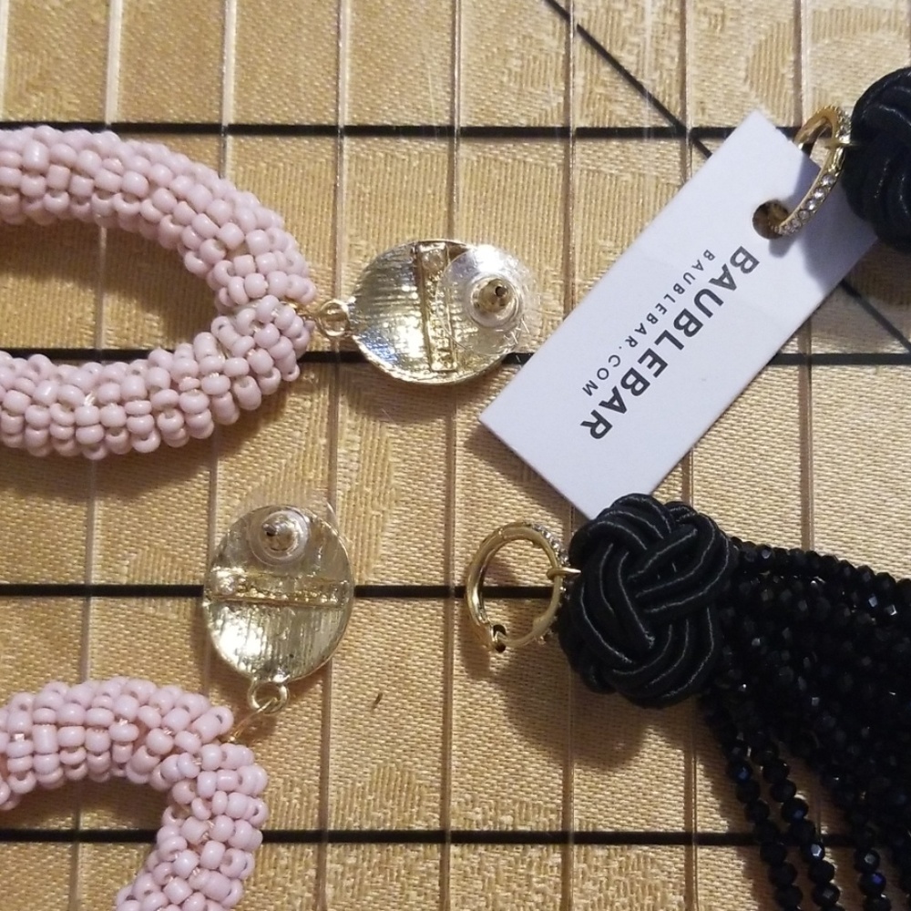 2 pair of baublebar earrings - Picture 5 of 5